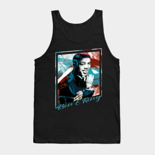 Ben E King-Abstract Expressionist Potrait Tank Top